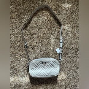 Michael Kors Gray Quilted Crossbody Bag